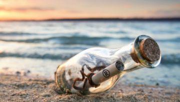 russo blog message in a bottle