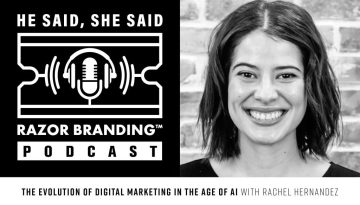 The Evolution of Digital Marketing in the age of AI Rachel Hernandez, Digital Marketing, AI, Rachel Hernandez, Razor Branding™ Podcast, Razor Branding™, Podcast, brandRUSSO, Branding and Marketing Agency, Branding Agency, Marketing Agency
