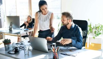 discussing creative branding
