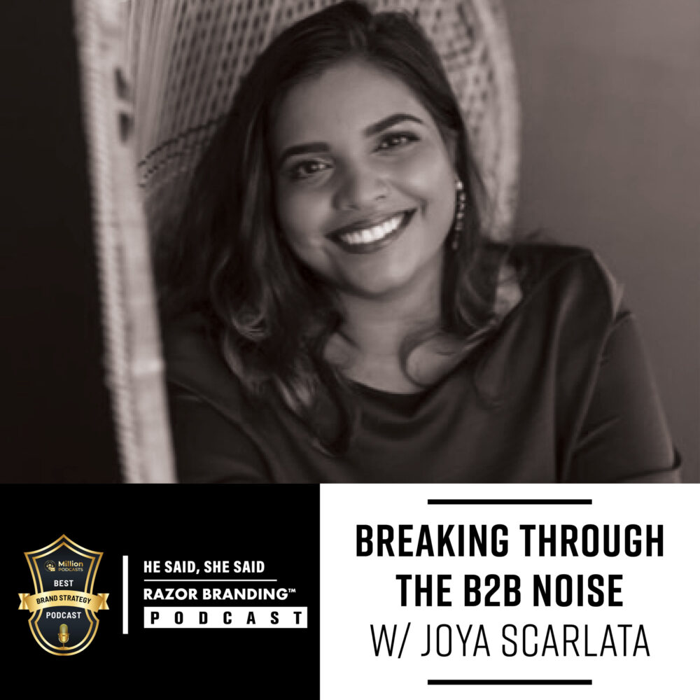 Breaking Through the B2B Noise w/ Joya Scarlata episode artwork