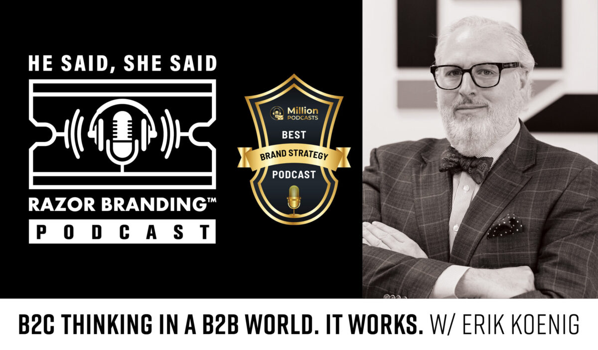 B2C Thinking in a B2B World. It Works. W/ Erik Koenig