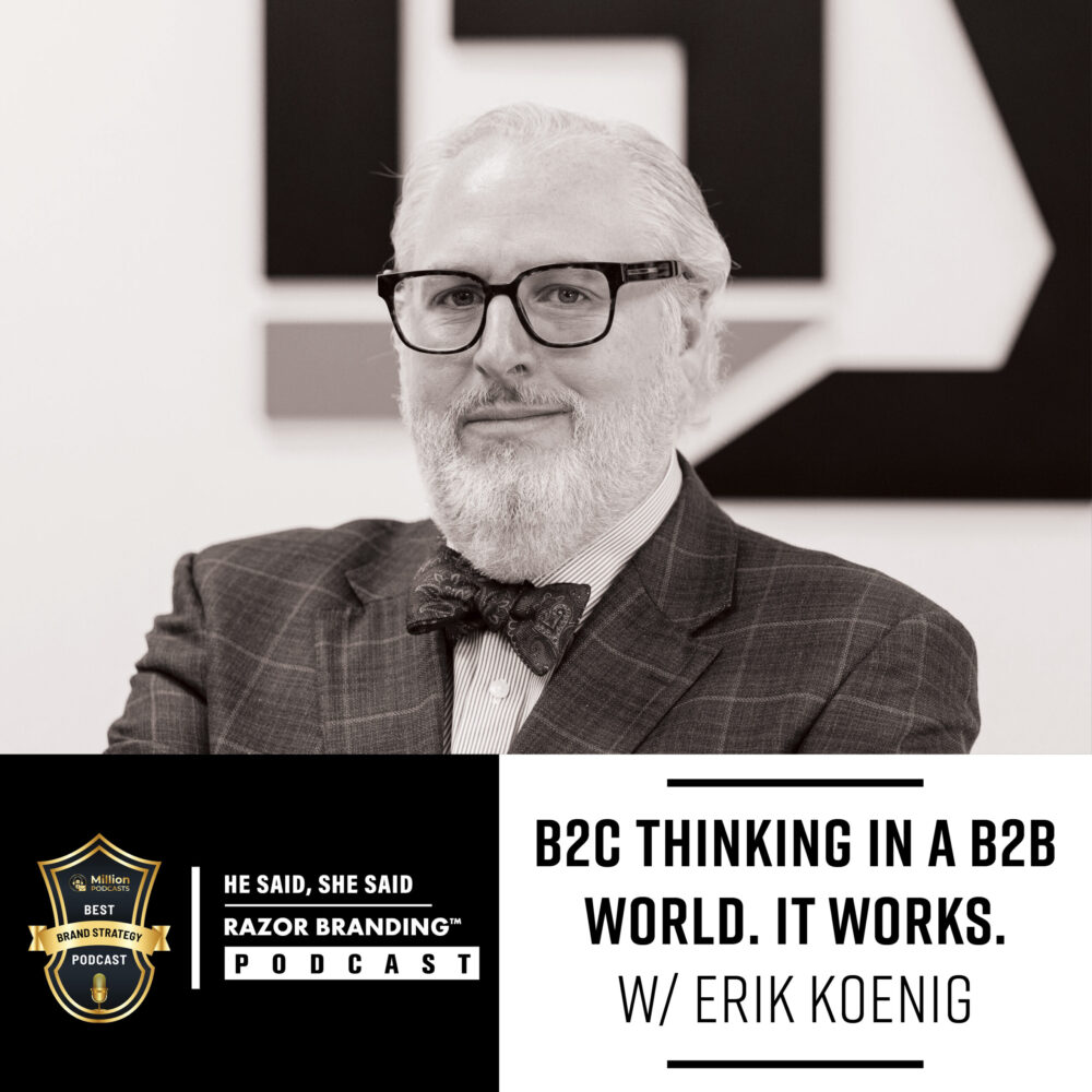 B2C Thinking in a B2B World. It Works. W/ Erik Koenig episode artwork